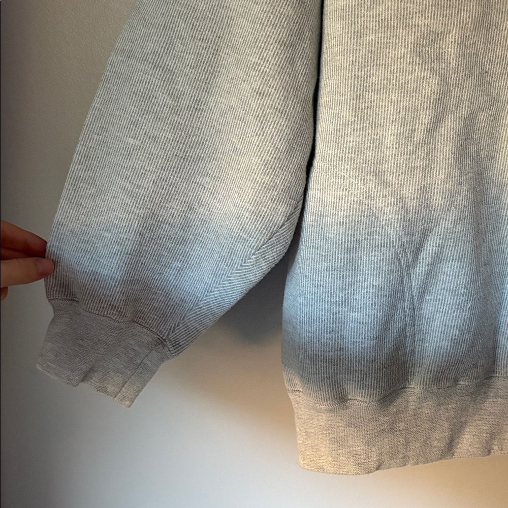 VINTAGE LUNA PIER Women’s Grey Thick Clemson University Hoodie - Picture 5 of 7